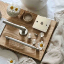 Türgriff Helix 200 Plain - Edelstahl-Optik