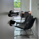 Türgriff Helix 200 Plain - Schwarz