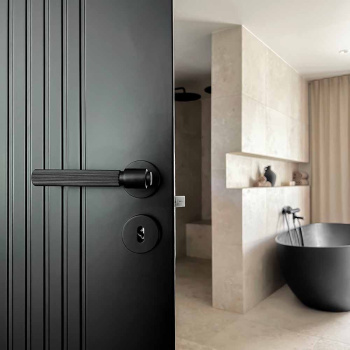 Türgriff Helix 200 Stripe - Schwarz