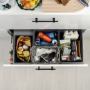 Mülltrennung - Cube Compact Eco - Dunkelgrau