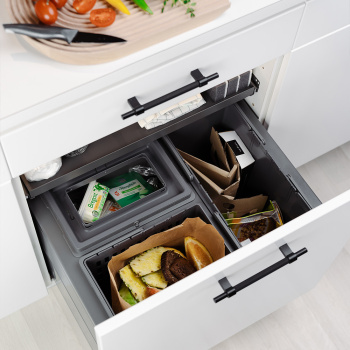 Mülltrennung - Trend Eco - Dunkelgrau