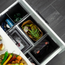 Mülltrennung - Trend Eco - Dunkelgrau