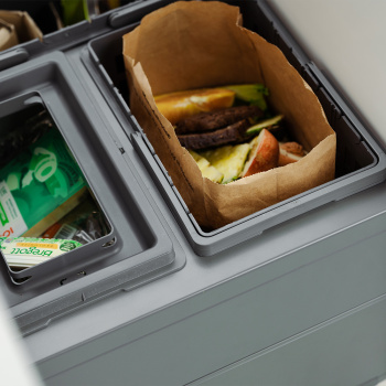 Mülltrennung - Trend Eco - Dunkelgrau