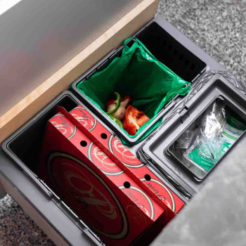 Mülltrennung - Trend Highside Eco - Dunkelgrau
