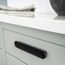 Möbelgriff Tuba - Schwarz Trä