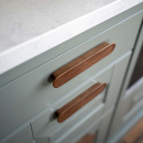 Möbelgriff Tuba - Walnuss