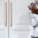 Möbelgriff Helix/Bricka - Messing