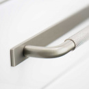 Möbelgriff Helix/Bricka - Edelstahl-Optik
