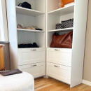 Möbelgriff 1353 - Vernickelt/Lederummantelt Braun