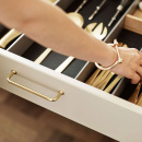 Möbelgriff 1353 - Poliertes Messing