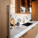 Möbelgriff Arpa - Gebürstetes Schwarz