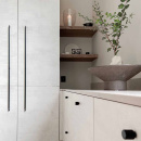 Möbelgriff Arpa - Gebürstetes Schwarz