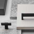 Möbelgriff Crossing - Schwarz/Schwarz