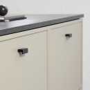 Möbelgriff Elan - Gebürstetes Schwarz