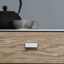 Möbelgriff Elan - Edelstahl-Optik