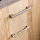 Möbelgriff Graf Mini - Edelstahl-Optik