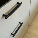 Möbelgriff Riff - Mattschwarz