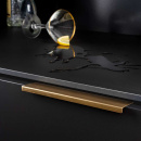 Möbelgriff Way - Gebürstetes Messing