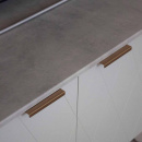 Möbelgriff Way - Gebürstetes Messing