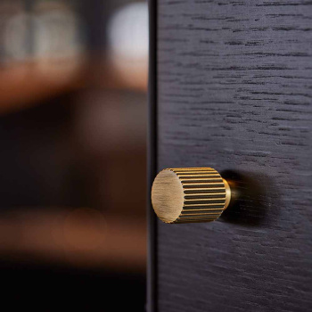 Möbelknopf Helix Stripe - Antik-Bronze