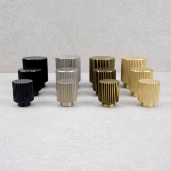 Möbelknopf Helix Stripe - Antik-Bronze