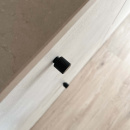 Möbelknopf Helix Stripe - Mattschwarz