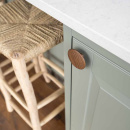 Möbelknopf Split - Walnuss