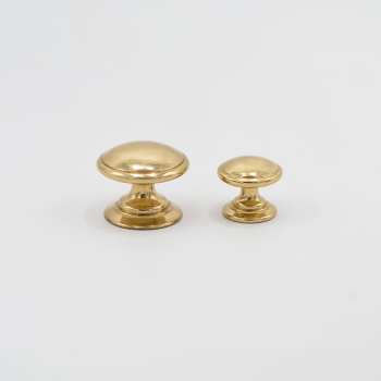 Möbelknopf 24466 - Poliertes Messing