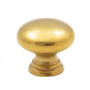 Möbelknopf 411 - Unbehandeltes Messing