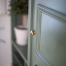 Möbelknopf 411 - Poliertes Messing