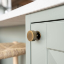 Möbelknopf Crest - Antik-Bronze