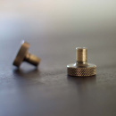 Möbelknopf Flat - Antik-Bronze