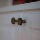 Möbelknopf Flat - Antik-Bronze