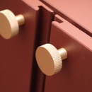 Möbelknopf Flat - Messing