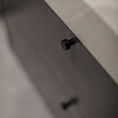 Möbelknopf Mood - Mattschwarz