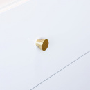 Möbelknopf Mood - Poliertes Messing