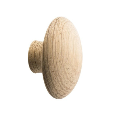 Haken Mushroom - Unbehandelte Eiche in der Gruppe Haken / Farbe/Material / Holz bei Beslag Online (kro-mushroom-ek)