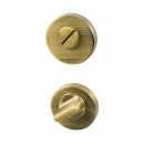 WC-Schloss R - Antik-Bronze